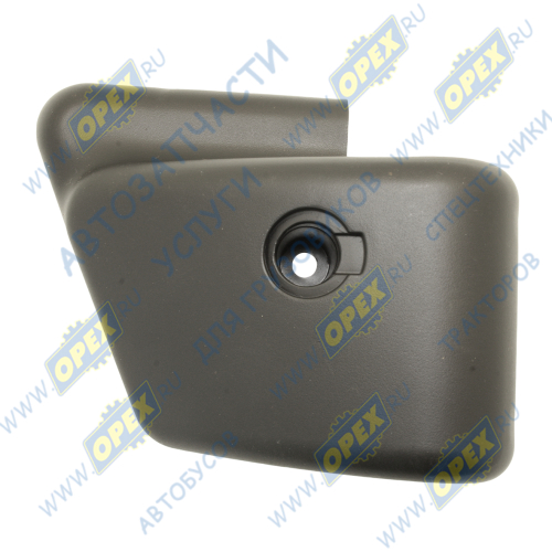 R63501-8201303 Кожух кронштейна зеркала левый КАМАЗ-ЕВРО С/И(ПВХ),110х140х55,1отв.ф6 ГК Ростар1